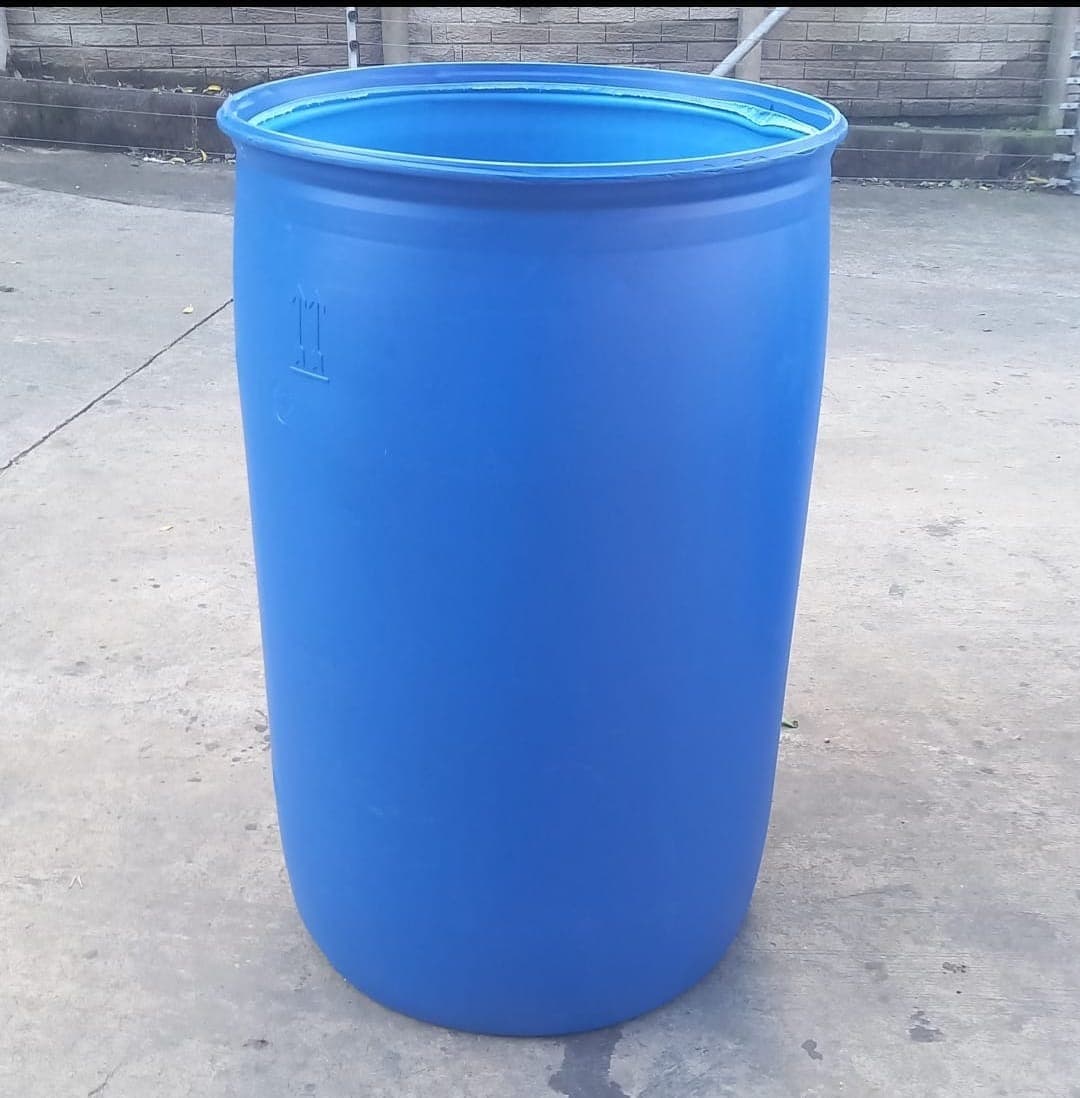 Plastic drums for waste collection