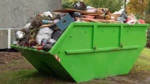 Skip bin delivery for construction project